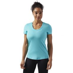 KOSZULKA WORKOUT READY SPEEDWICK (S). T-shirty damskie Reebok, s, bez wzorów, z dzianiny, bez kołnierzyka, bez rękawów, bez kaptura, na fitness i siłownię. W wyprzedaży za 79,99 zł.