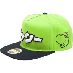 Czapki damskie: Super Mario Yoshi – Japanese Logo Czapka Snapback wielokolorowy