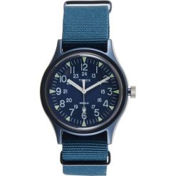 Timex MK1 Zegarek blue. Niebieskie, analogowe zegarki damskie Timex. Za 289,00 zł.