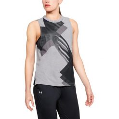 Under Armour Koszulka damska Muscle Tank Overla Logo szara r. S (1310481-035). Szare bluzki damskie marki Under Armour, s. Za 75,80 zł.