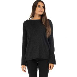 Swetry damskie: Sweter w kolorze ciemnoszarym
