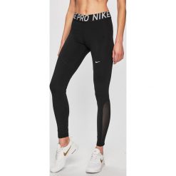 Nike - Legginsy. Czarne spodnie damskie Nike, s, z elastanu. W wyprzedaży za 129,90 zł.