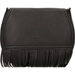 Torebki klasyczne damskie: Skórzana torebka „Bourse” w kolorze czarnym – 22,5 x 20 x 4,5 cm