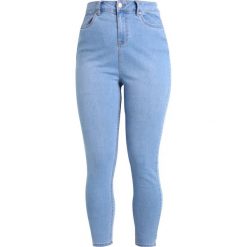 New Look Curves SUPER SOFT LIGHT CASH Jeans Skinny Fit light blue. Niebieskie rurki damskie New Look Curves, z elastanu. Za 129,00 zł.