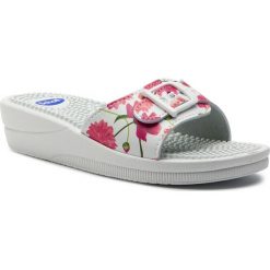 Klapki SCHOLL - New Massage F27433 1404 360 White/Fuchsia. Białe klapki damskie Scholl, z materiału. Za 129,00 zł.