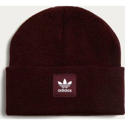 Adidas Originals - Czapka. Pomarańczowe czapki damskie adidas Originals, z aplikacjami, z dzianiny. Za 79,90 zł.