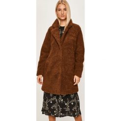 Only - Płaszcz. Pomarańczowe kurtki damskie ONLY, s, z poliesteru, klasyczne. W wyprzedaży za 139,90 zł.