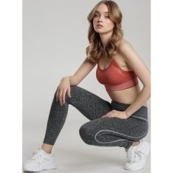 Szaro-Białe Legginsy Aquiriel. Szare legginsy damskie Renee, xl, bez wzorów. W wyprzedaży za 44,99 zł.