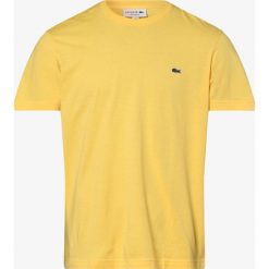 Lacoste - T-shirt męski, żółty. Żółte t-shirty męskie Lacoste, m, klasyczne. Za 179,95 zł.