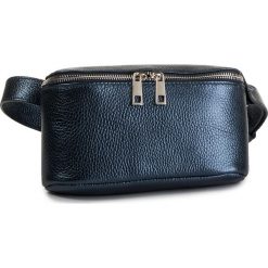 Saszetka nerka CREOLE - K10671 Granatowy. Niebieskie nerki damskie Creole, bez wzorów, ze skóry, młodzieżowe, bez dodatków. Za 149,00 zł.