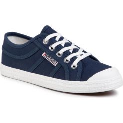 Trampki KAWASAKI - Tennis K202403 Navy 2002. Niebieskie półbuty damskie Kawasaki, bez wzorów, z gumy, bez zapięcia. Za 269,00 zł.