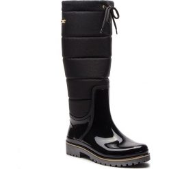 Kalosze KAZAR - Elvira 34826-TS-N0 Black. Czarne buty zimowe damskie Kazar, z materiału. Za 469,00 zł.
