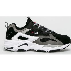 Fila - Buty Ray Tracer. Czarne buty sportowe męskie Fila, ze skóry, bez zapięcia. Za 429,90 zł.