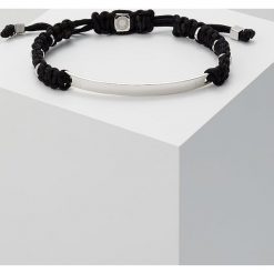 Tateossian MACRAME Bransoletka black/silvercoloured. Czarne bransoletki męskie marki Tateossian. Za 989,00 zł.