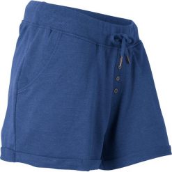 Spodenki dresowe bonprix kobaltowy melanż. Niebieskie spodnie damskie bonprix, z dresówki. Za 54,99 zł.