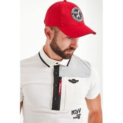 CZAPKA Z DASZKIEM Aeronautica Militare. Czapki męskie Aeronautica Militare, na zimę, bez wzorów, sportowe. Za 189,00 zł.