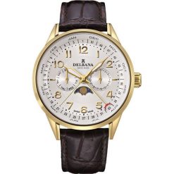 Zegarki męskie: Zegarek męski Delbana Retro Moonphase 42601.646.6.064