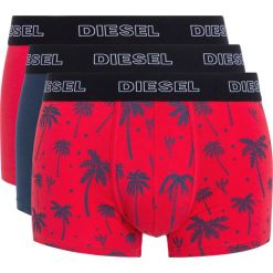 Diesel 3-pack Bokserki Niebieski Czerwony. Czerwone bokserki męskie Diesel, z elastanu. Za 206,95 zł.