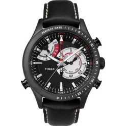 Timex Intelligence quartz TW2P72600. Czarne zegarki męskie Timex. W wyprzedaży za 452,00 zł.
