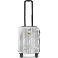 Walizka Stripe kabinowa Bianco White. Białe walizki Crash Baggage, bez wzorów. Za 1118,00 zł.