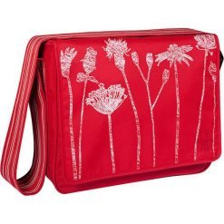 Torebki klasyczne damskie: Torba „Casual Messenger Bag” w kolorze fuksji na akcesoria do przewijania – 36,5 x 31,5 x 14 cm