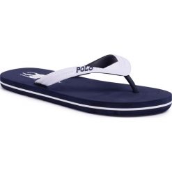 Japonki POLO RALPH LAUREN - Whitleburyii 816787977006 Navy/White. Białe klapki męskie Polo Ralph Lauren, z tworzywa sztucznego, bez zapięcia. W wyprzedaży za 139,00 zł.