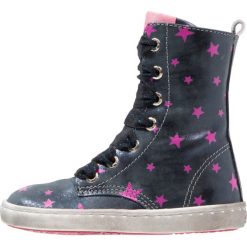 Botki damskie lity: Shoesme URBAN Botki sznurowane marino