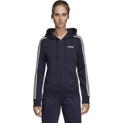 DAMSKA BLUZA ADIDAS 3-STRIPES FULL ZIP Z KAPTUREM (XS). Bluzy damskie Adidas, xs, z bawełny. W wyprzedaży za 219,99 zł.