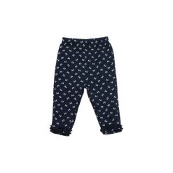 Spodnie niemowlęce: SALT AND PEPPER Baby Glück Girls Leginsy Love allover cobalt