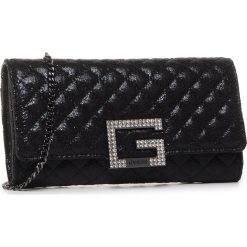 Torebka GUESS - Dazzle (SM) Evening Bags HWSM76 75710 BLA. Czarne torebki klasyczne damskie Guess, z aplikacjami, z materiału, eleganckie, bez dodatków. W wyprzedaży za 279,00 zł.