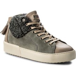 Sneakersy NAPAPIJRI - Minnie 15741190 Taupe N47. Szare półbuty damskie Napapijri, ze skóry. W wyprzedaży za 289,00 zł.