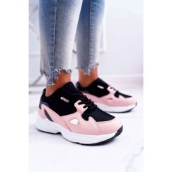 Sportowe Damskie Buty Różowe Szantal. Różowe buty sportowe damskie Tagless, bez wzorów, sportowe. Za 89,00 zł.