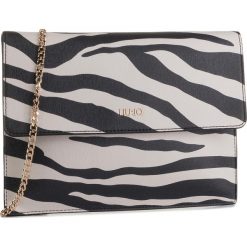 Torebka LIU JO - Triple Flat Pouch A69012 E0456 Zebra Y9125. Czarne torebki klasyczne damskie Liu Jo, bez wzorów, ze skóry ekologicznej, wizytowe, bez dodatków. Za 429,00 zł.