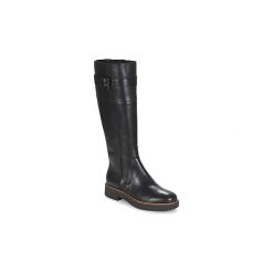 Kozaki Geox D ADRYA. Czarne buty zimowe damskie marki Geox. Za 791,10 zł.