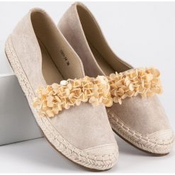 Espadryle damskie: Zamszowe espadryle vices Vices odcienie brązu i beżu