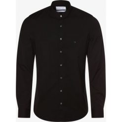 Calvin Klein - Koszula męska łatwa w prasowaniu, czarny. Czarne koszule męskie Calvin Klein, m, bez wzorów, eleganckie, bez kołnierzyka, bez rękawów. Za 299,95 zł.