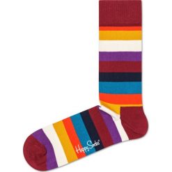Happy Socks Stripe Skarpetki Wielokolorowy. Skarpetki męskie w paski, z elastanu. Za 51,95 zł.