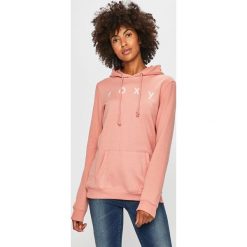Roxy - Bluza. Czarne bluzy damskie Roxy, s, z aplikacjami, z bawełny, bez rękawów, z kapturem. W wyprzedaży za 179,90 zł.