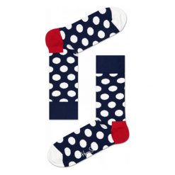 Skarpety Happy Socks Big Dots (BD01-608). Pomarańczowe skarpetki męskie marki Happy Socks, z bawełny. Za 23,99 zł.