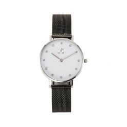 Zegarek JP Gatsby Zegarek damski Aiolith Silver White / Black JPG1008 uniwersalny. Szare zegarki damskie JP Gatsby. Za 359,10 zł.