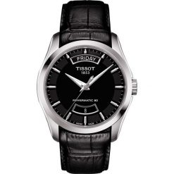 PROMOCJA ZEGAREK TISSOT Couturier Automatic T035.407.16.051.02. Czarne zegarki męskie marki TISSOT, ze stali. W wyprzedaży za 1988,80 zł.