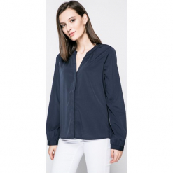 Vero Moda - Koszula. Szare koszule wiązane damskie Vero Moda, s, z elastanu, casualowe, z długim rękawem. W wyprzedaży za 39,90 zł.