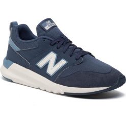 Sneakersy NEW BALANCE - MS009LD1 Niebieski. Niebieskie sneakersy męskie New Balance, bez zapięcia. W wyprzedaży za 209,00 zł.