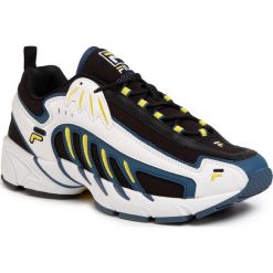 Sneakersy FILA - Adrenaline Low 1010827.12S Black/White. Czarne sneakersy męskie Fila, na co dzień, bez wzorów, ze skóry ekologicznej, bez zapięcia. W wyprzedaży za 279,00 zł.