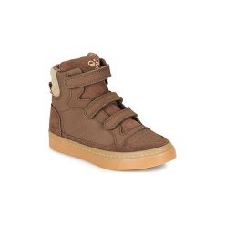 Buty Dziecko Hummel STADIL NATURE JR. Pomarańczowe trampki chłopięce Hummel, bez wzorów, bez zapięcia. Za 399,00 zł.