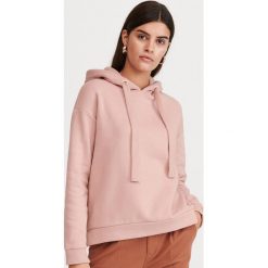 Bluza z kapturem - Różowy. Różowe bluzy damskie Reserved, s, bez wzorów, bez rękawów, z kapturem. Za 119,99 zł.