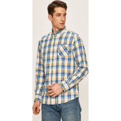 Tom Tailor Denim - Koszula. Białe koszule męskie TOM TAILOR DENIM, s, bez wzorów, z bawełny, casualowe, button down, z długim rękawem. W wyprzedaży za 129,90 zł.