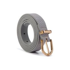 ACCCESSORIES 1W2-011-SS19. Szare paski damskie ACCCESSORIES, w paski, ze skóry ekologicznej. Za 19,99 zł.