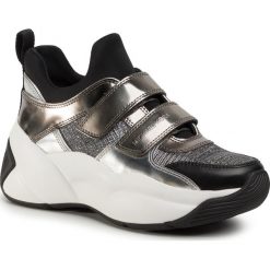 Sneakersy MICHAEL MICHAEL KORS - Keeley Trainer 43R0KEFS5D Anthracite. Szare półbuty damskie MICHAEL Michael Kors, ze skóry ekologicznej. Za 839,00 zł.