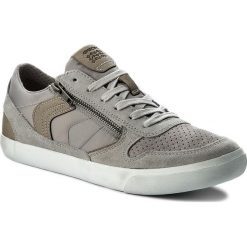Sneakersy GEOX - U Box C U82R3C 022FU C1415 Lt Grey/Stone. Szare sneakersy męskie Geox, na co dzień, bez wzorów, ze skóry, klasyczne, bez zapięcia. W wyprzedaży za 279,00 zł.